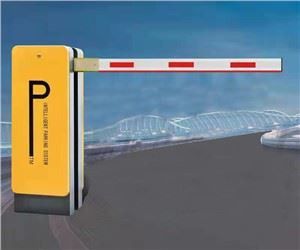 Straight Arm Smart Parking System Awtomatiku Boom Barrier Gate